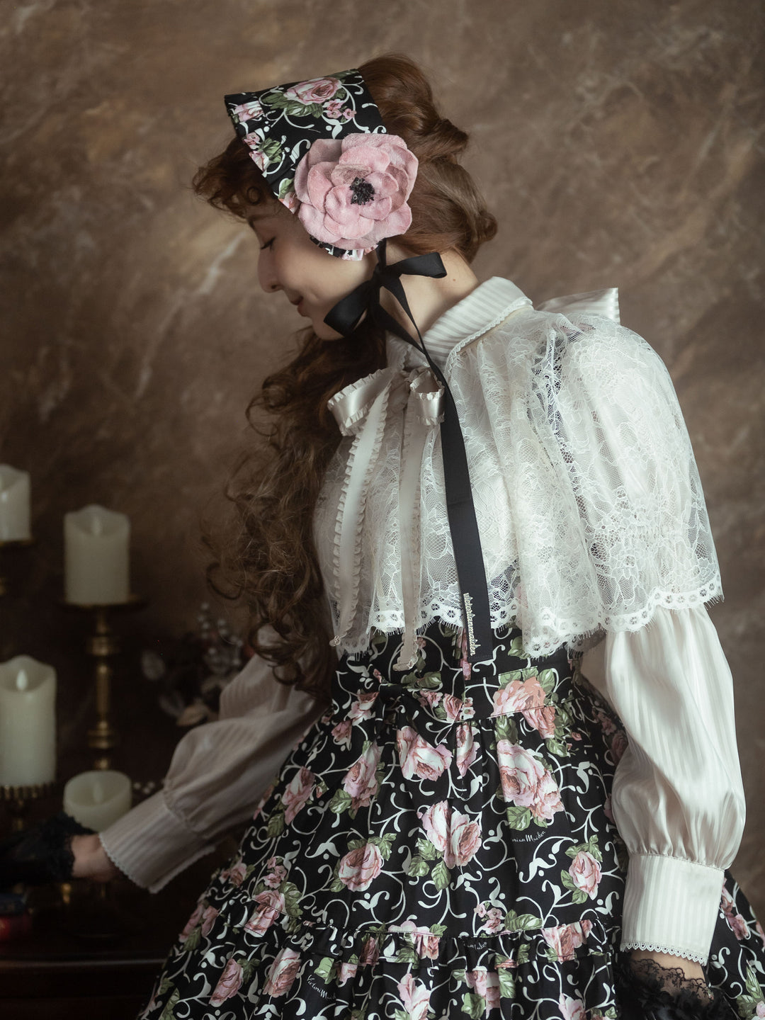 クランピングロージーハーフボンネット【クーポン対象外】 | Victorian