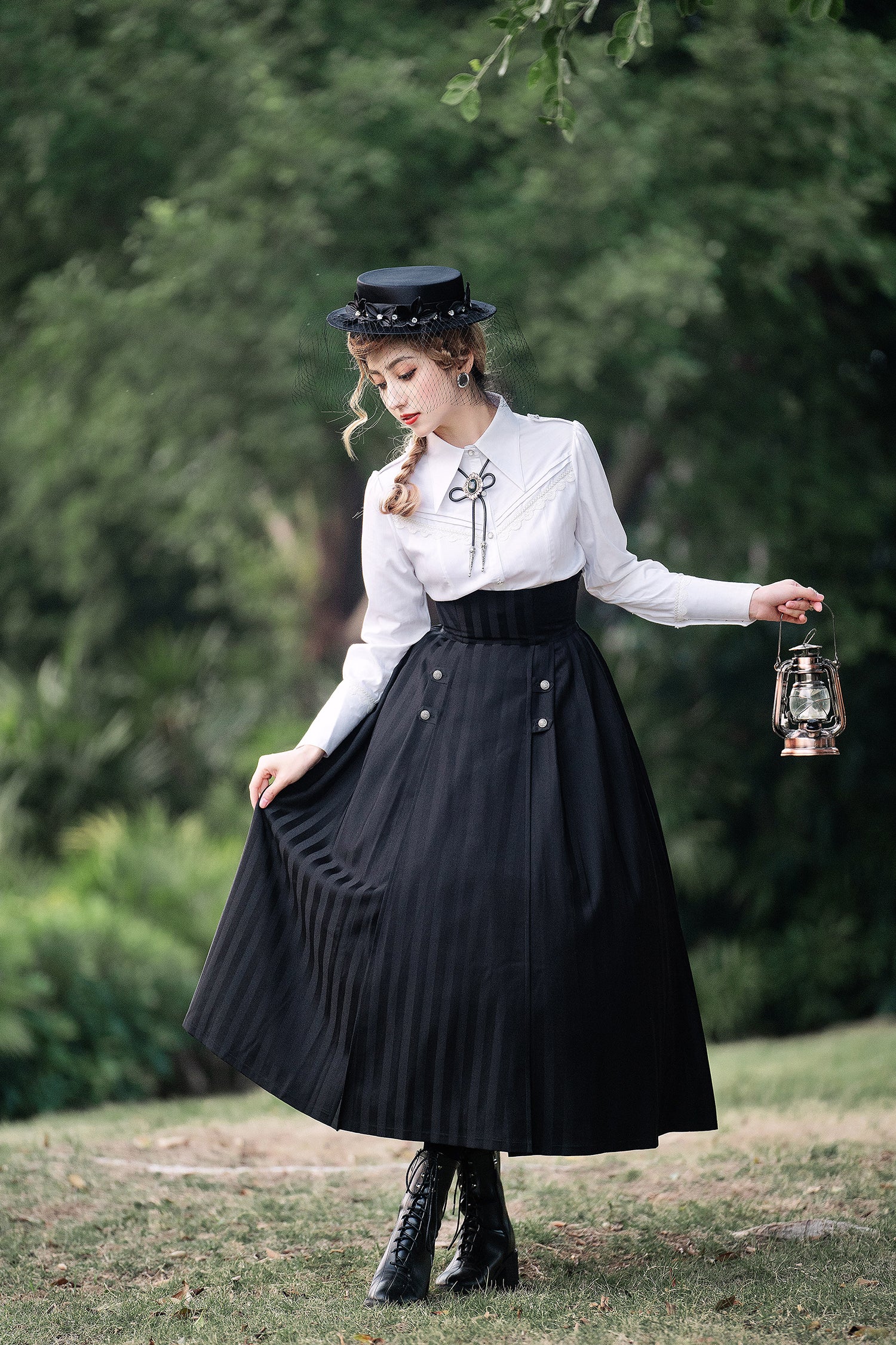 アマスタシア　AmaStacia　COLLETTA　ワンピースとベレー　セーラー AmaStacia -Colletta- Vintage Classic Sailor Lolita OP Dress