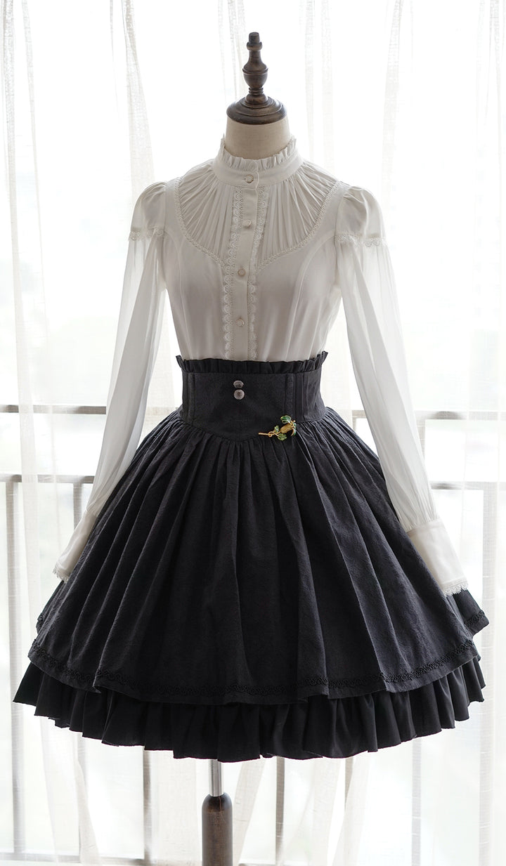 工芸品 Ella Gemini」Hem Frill Corset style Skirt | AmaStacia | Wunderwelt