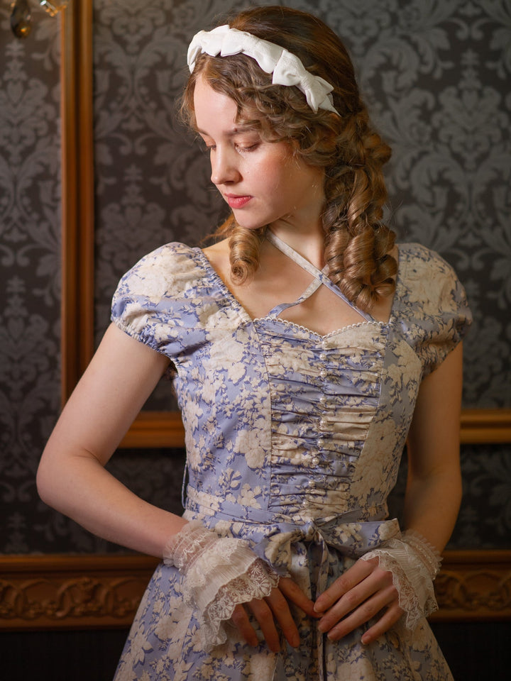 Blue Rococo Style Vintage Masquerade Dresses Marie Antoinette