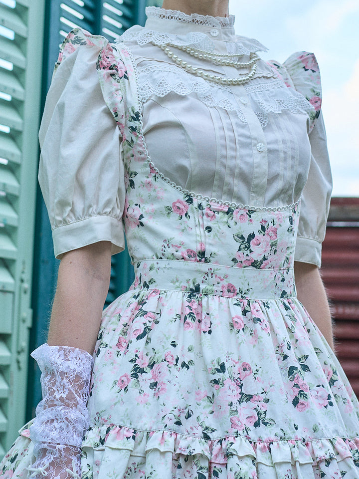 コットンレースフリルブラウス | Victorian maiden | ロリータ