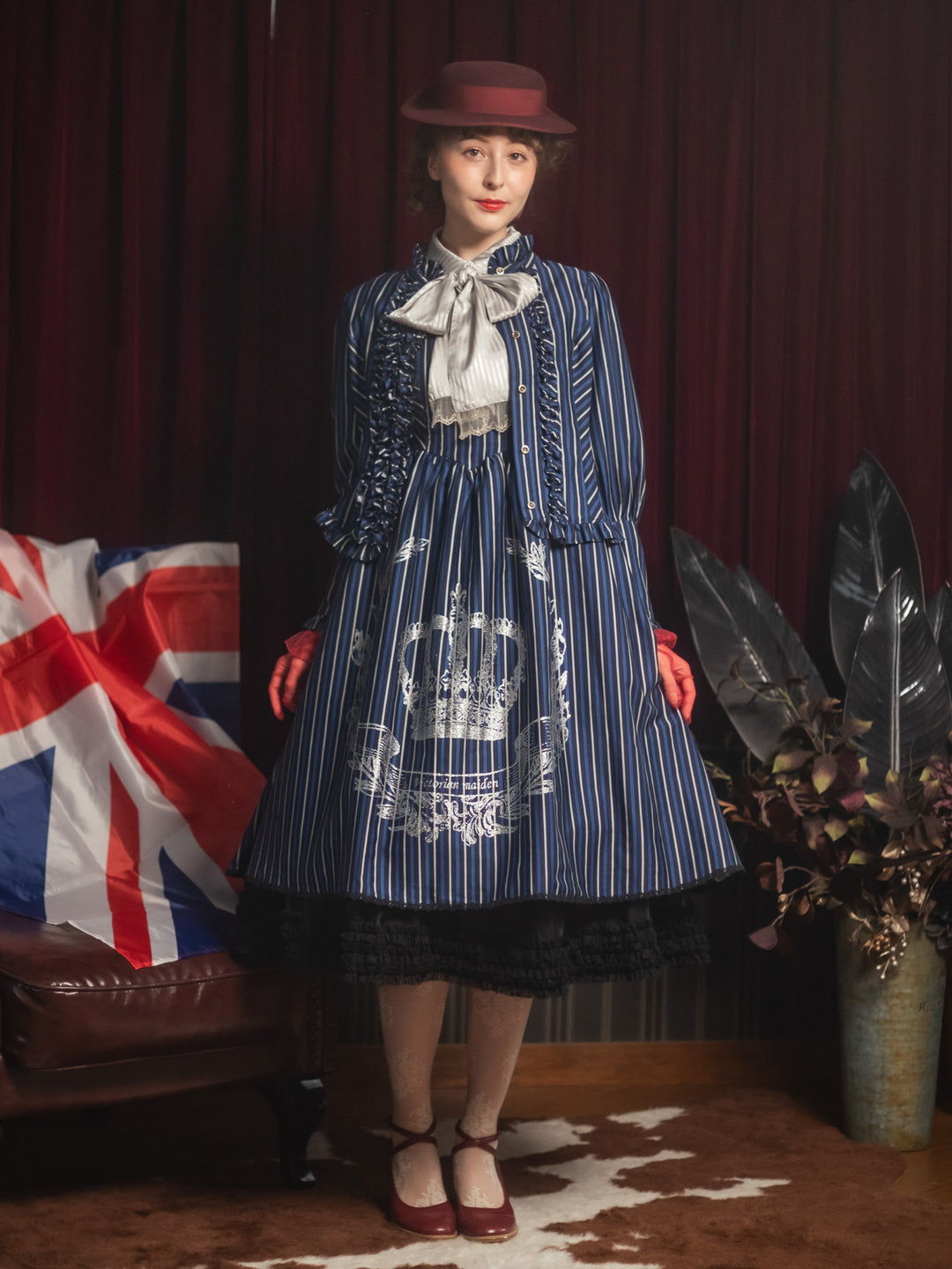 Thick英国レジメンタルブラウスボレロ【クーポン対象外】 | Victorian