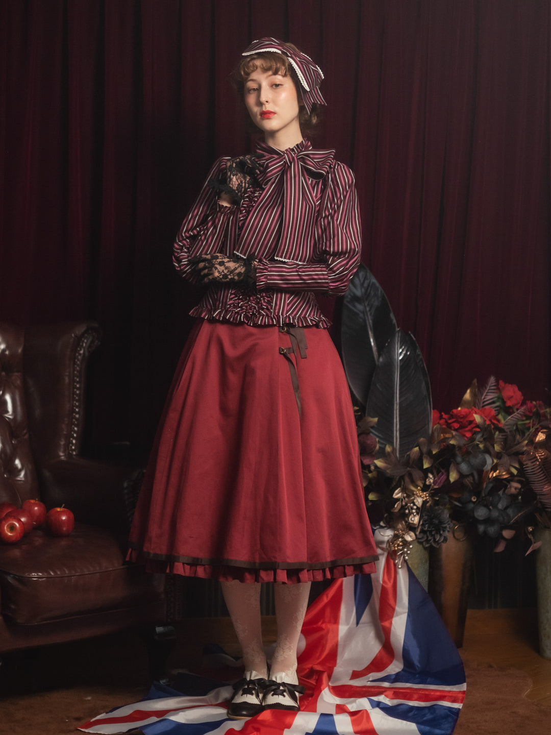Thick英国レジメンタルブラウスボレロ【クーポン対象外】 | Victorian