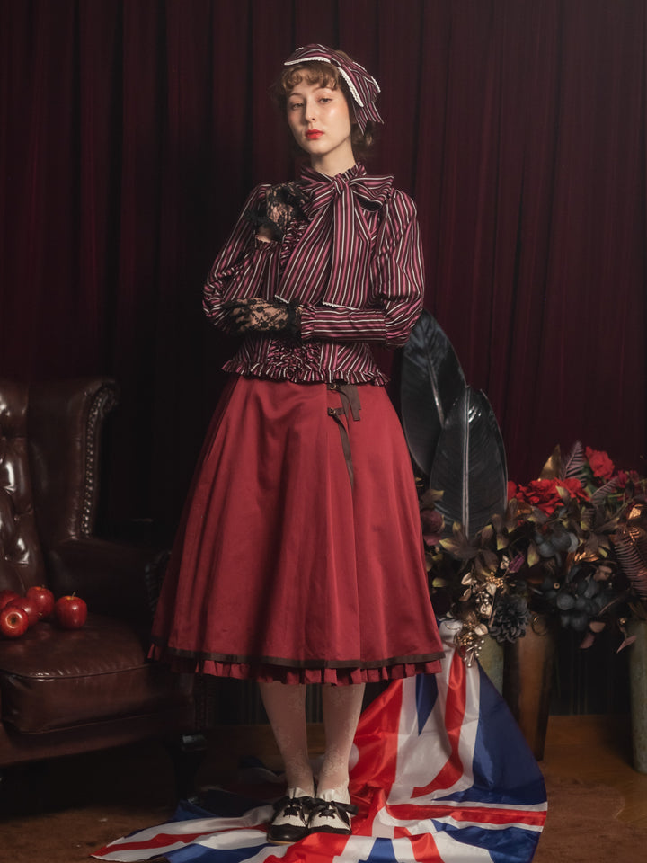 Thick英国レジメンタルブラウスボレロ【クーポン対象外】 | Victorian