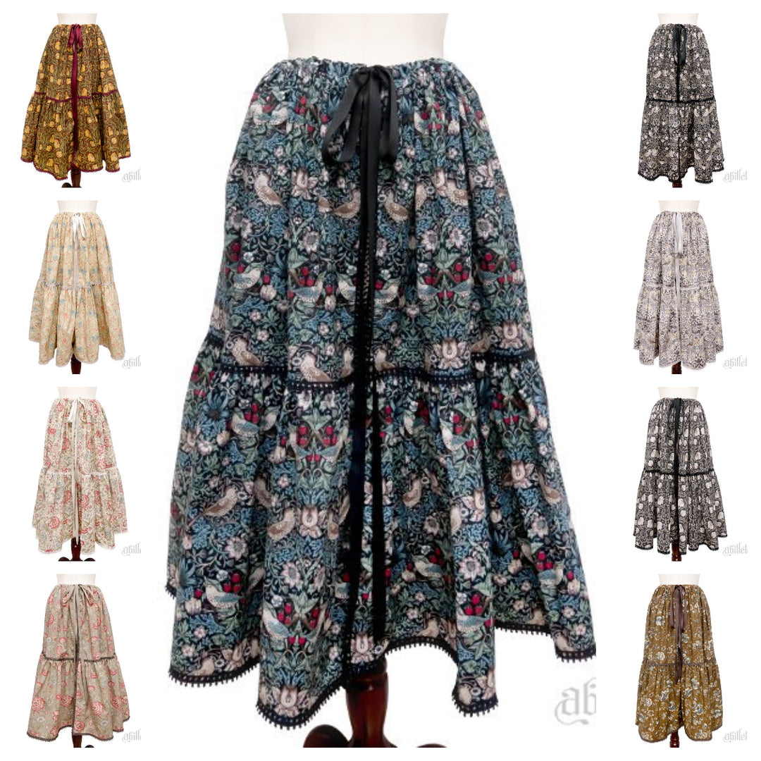 abilletage Oriental Queen オーバースカート レッド