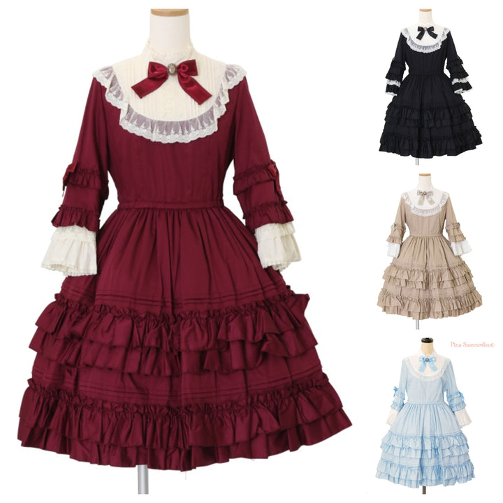 ハンドメイド　ドールワンピース　ワンピース　約90cm(4T) ハンドメイド ドールワンピース ワンピース 約90cm(4T)