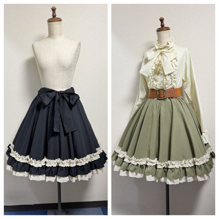 フィジカルドロップシャーリングジャンパースカート