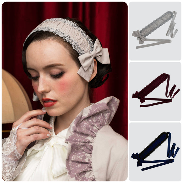 vintageレースプリントヘッドドレス【クーポン対象外】 | Victorian