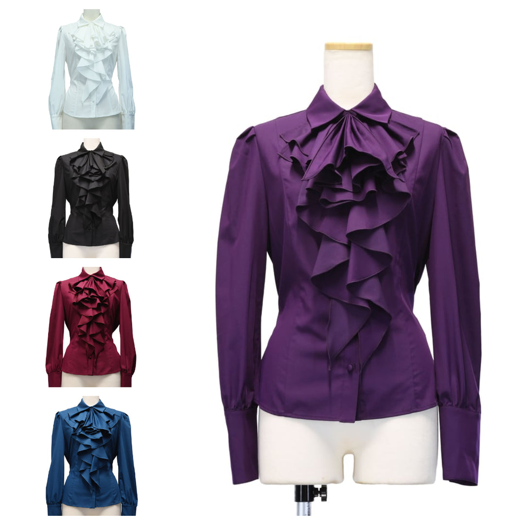 【M3】 sheglit ブラウス ○ホワイトラスト1点○