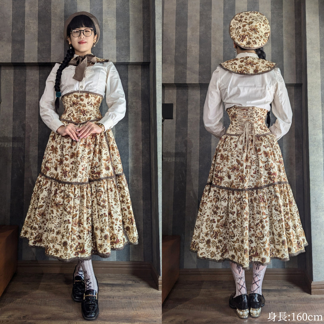 Designer's fabric series オーバースカート | abilletage