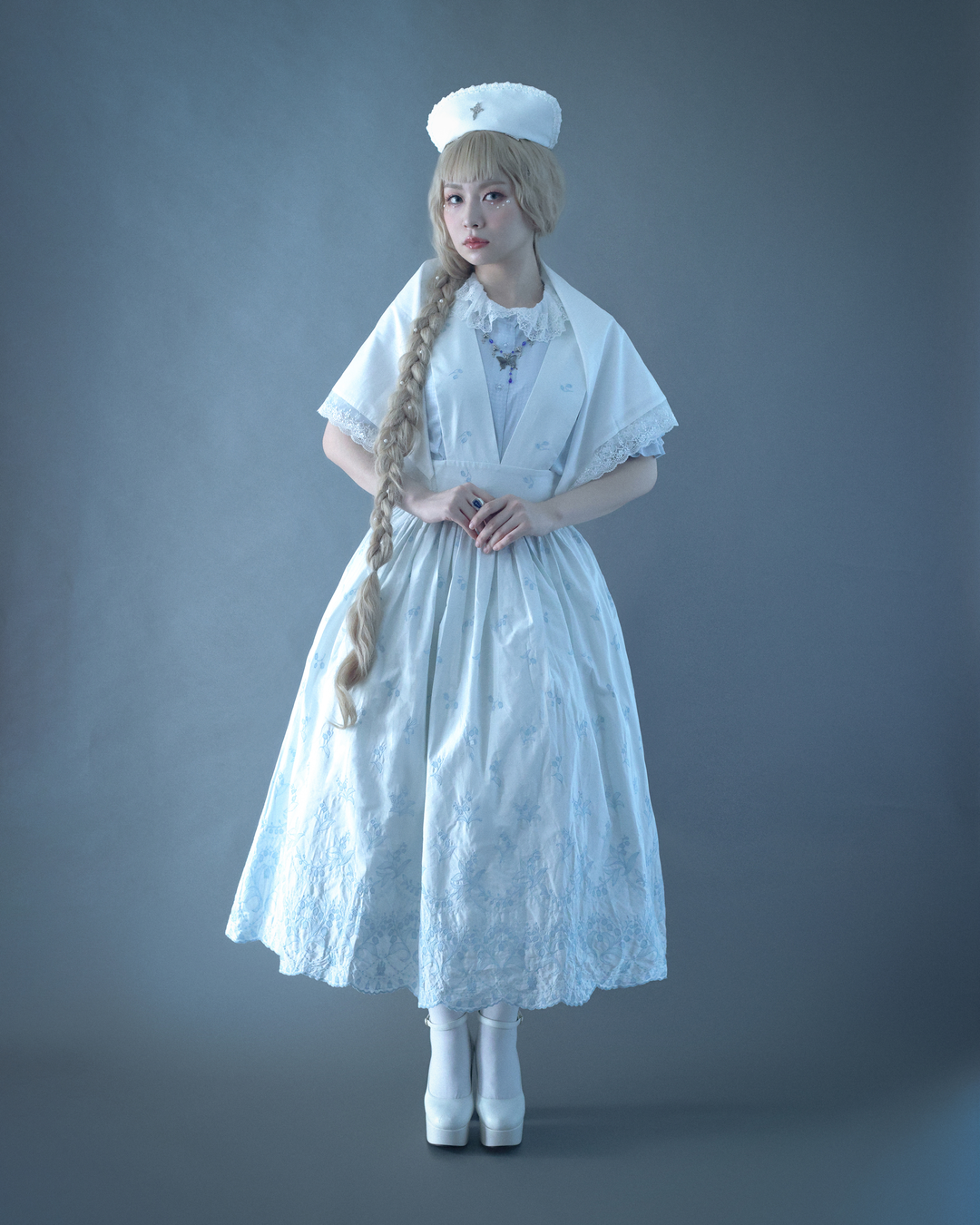ミューラルmurral ice flower embroidery scarf Winter Fantasy Embroidered Scarf - Coldwater Creek