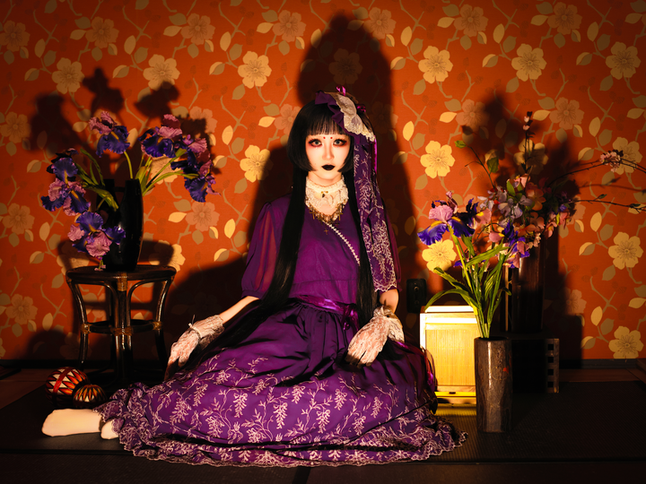 Wisteria Graceカシュクールロングワンピース | Moi-même-Moitié