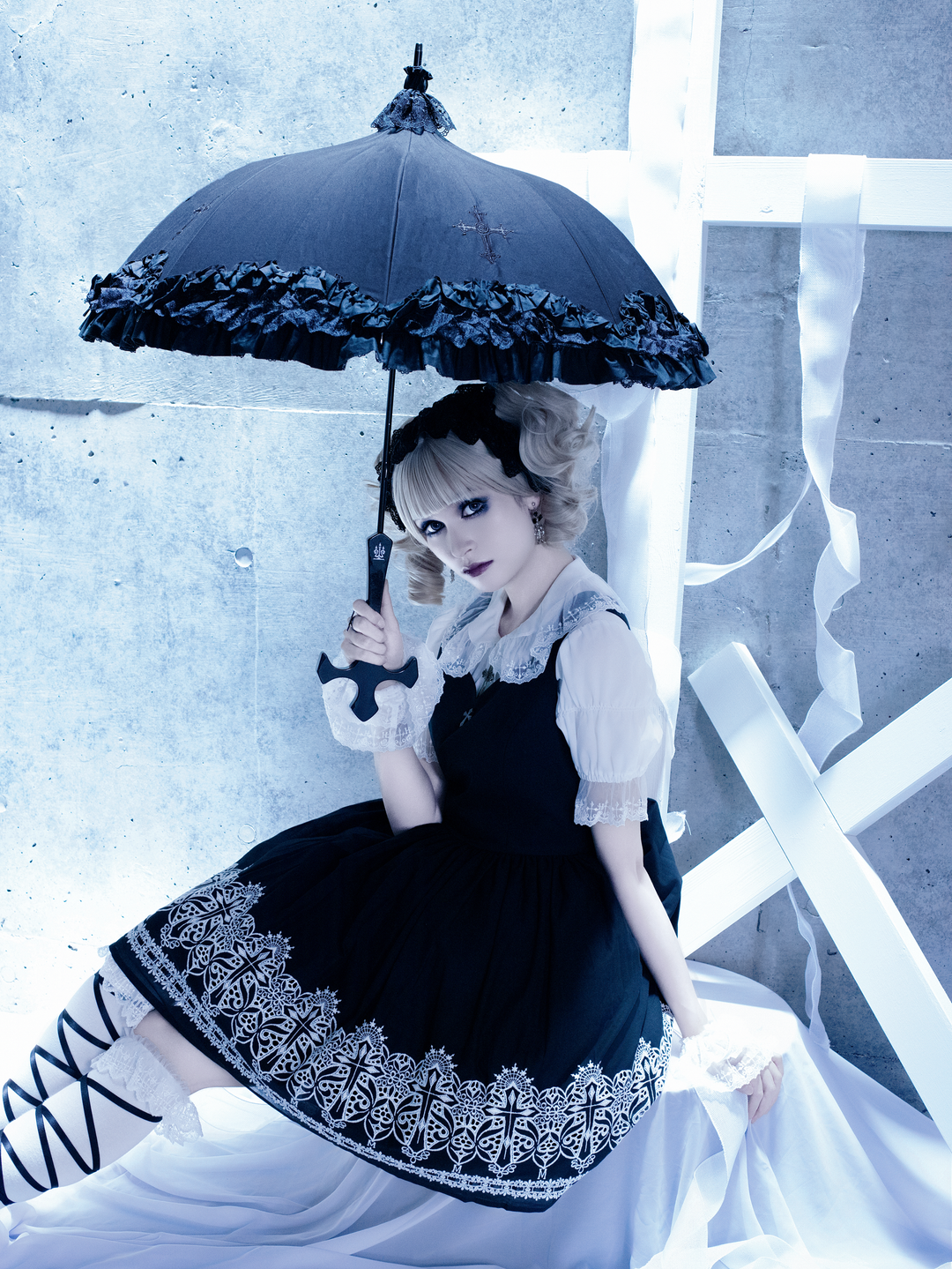 値下げ中！♪Moi-meme-Moitie チュールリボンボレロ♪ Rose Fence Lace Cuffs | Moi-même-Moitié | Wunderwelt Fleur