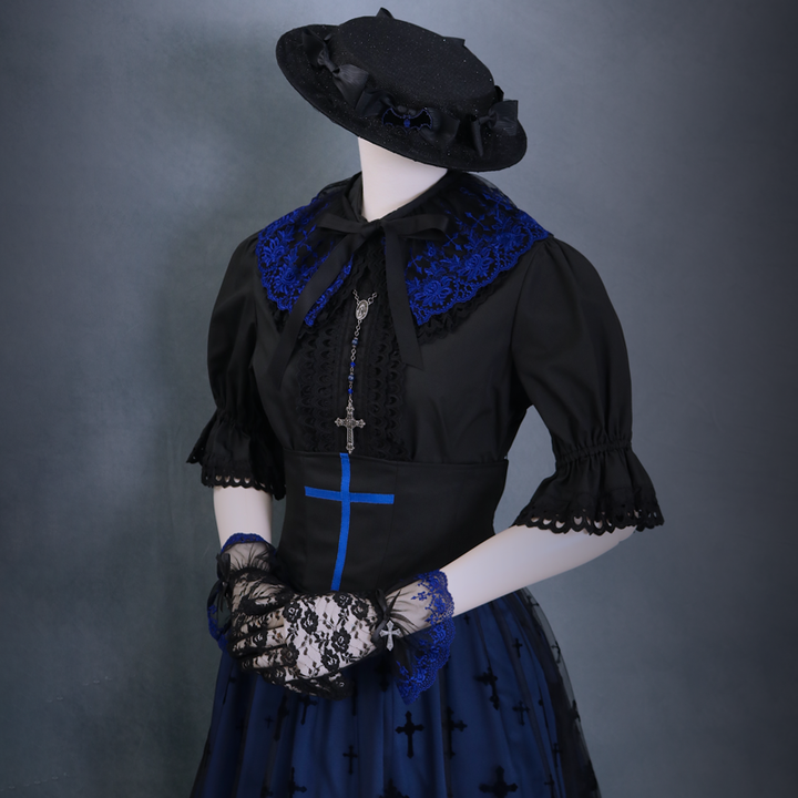 タイニーローズレース手袋 | Moi-même-Moitié | ロリータ ゴスロリ タイニーローズレース手袋 | Moi-même-Moitié | ロリータ ゴスロリ