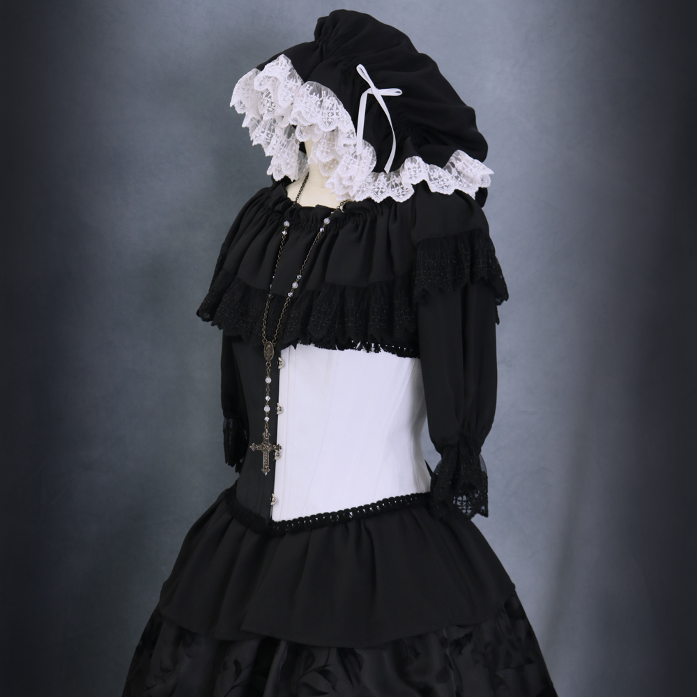 Rose Cross Rosary Necklace | Moi-même-Moitié | Wunderwelt Fleur