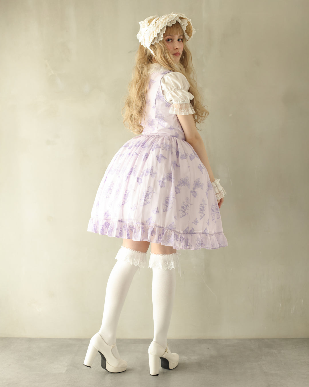 Rose Gardenレースオーバーニー | Moi-même-Moitié | ロリータ