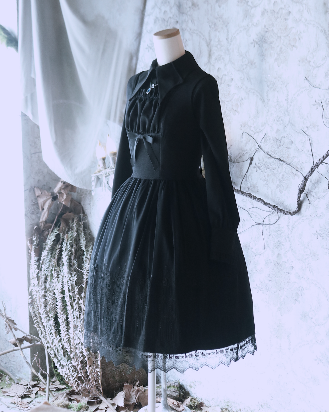 OUTLET】燭台エンブレムゲートジャンパースカート 【クーポン対象外