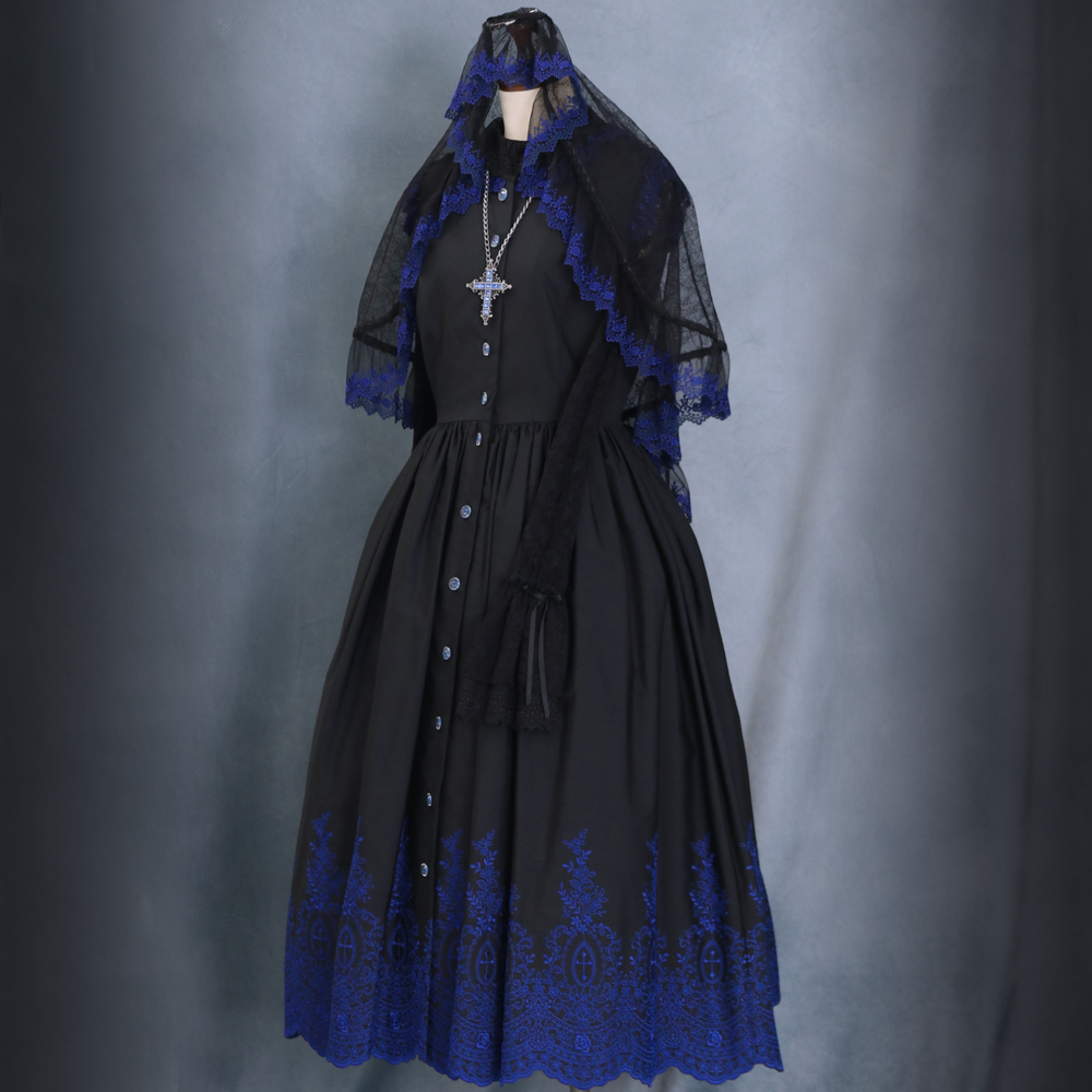 Rose Garden Lace Veil & Cape 2WAY | Moi-même-Moitié