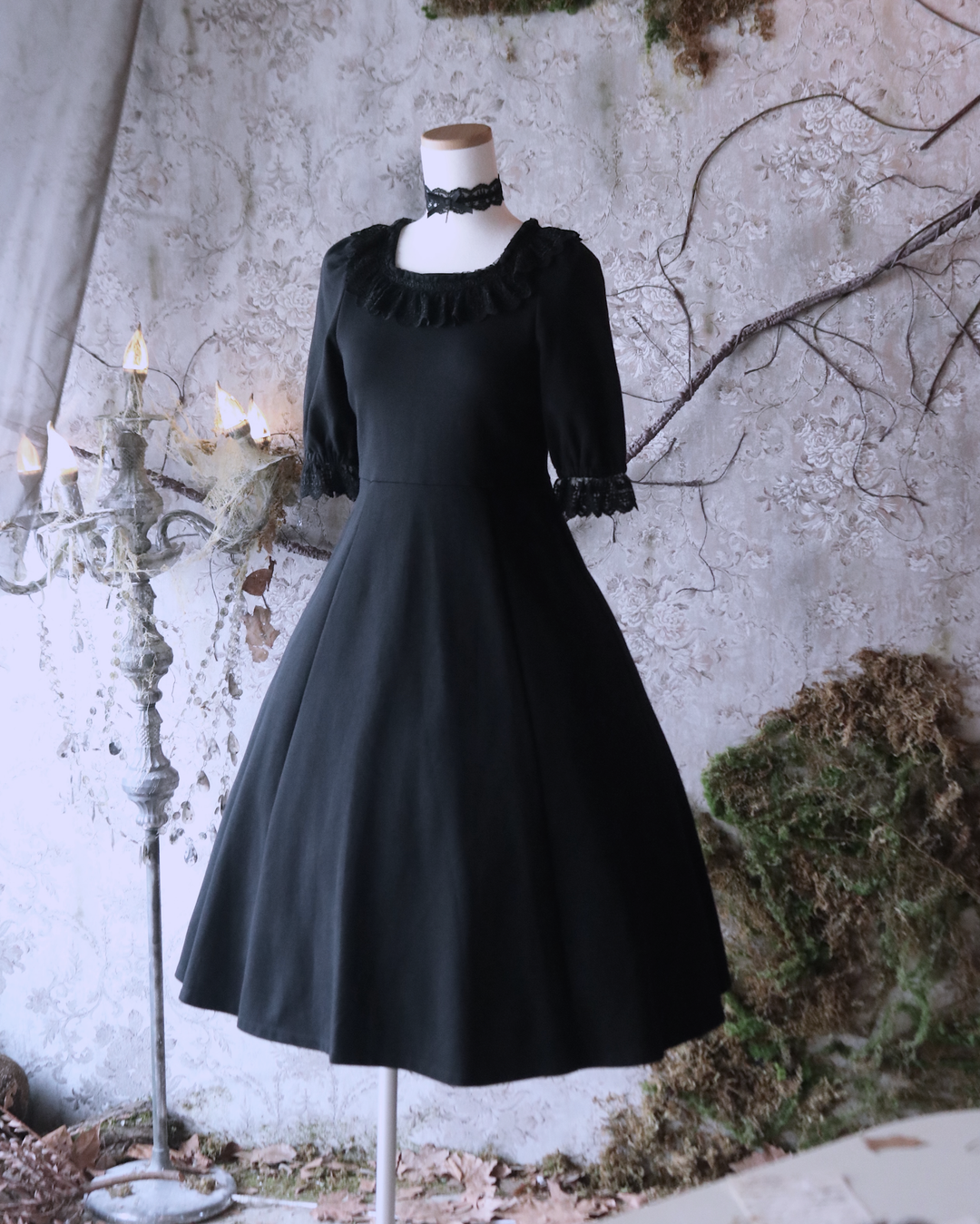 クロスアーチカトリーヌワンピース(5分袖) | Moi-même-Moitié