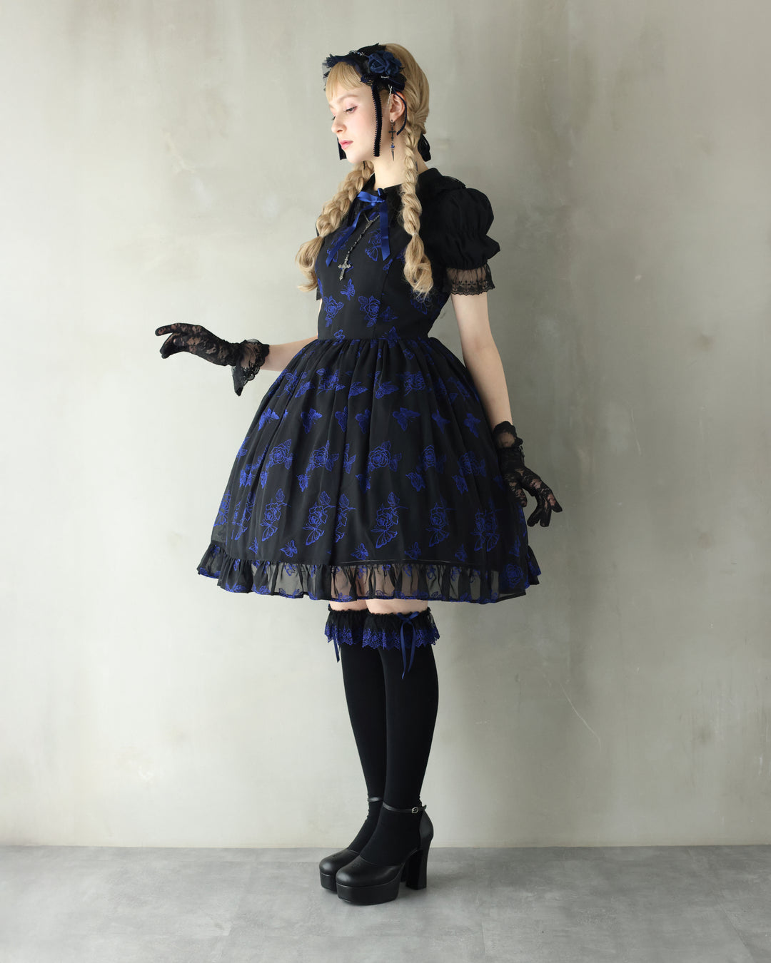 Rose and Butterflyジャンパースカート Rose and Butterflyジャンパースカート | Moi-même-Moitié | ロリータ