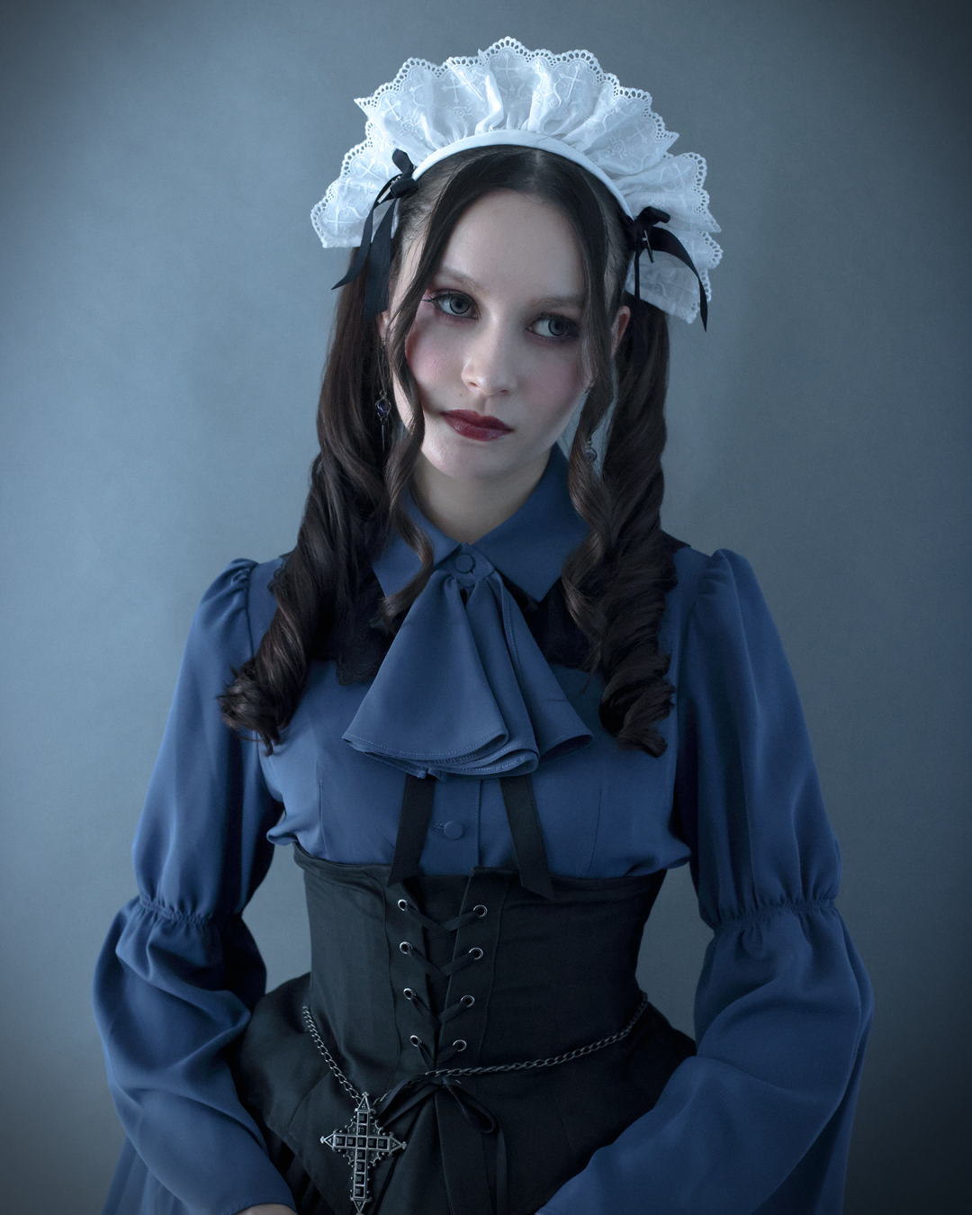 フリルタイ付きフレアースリーブブラウス(9号) | Moi-même-Moitié