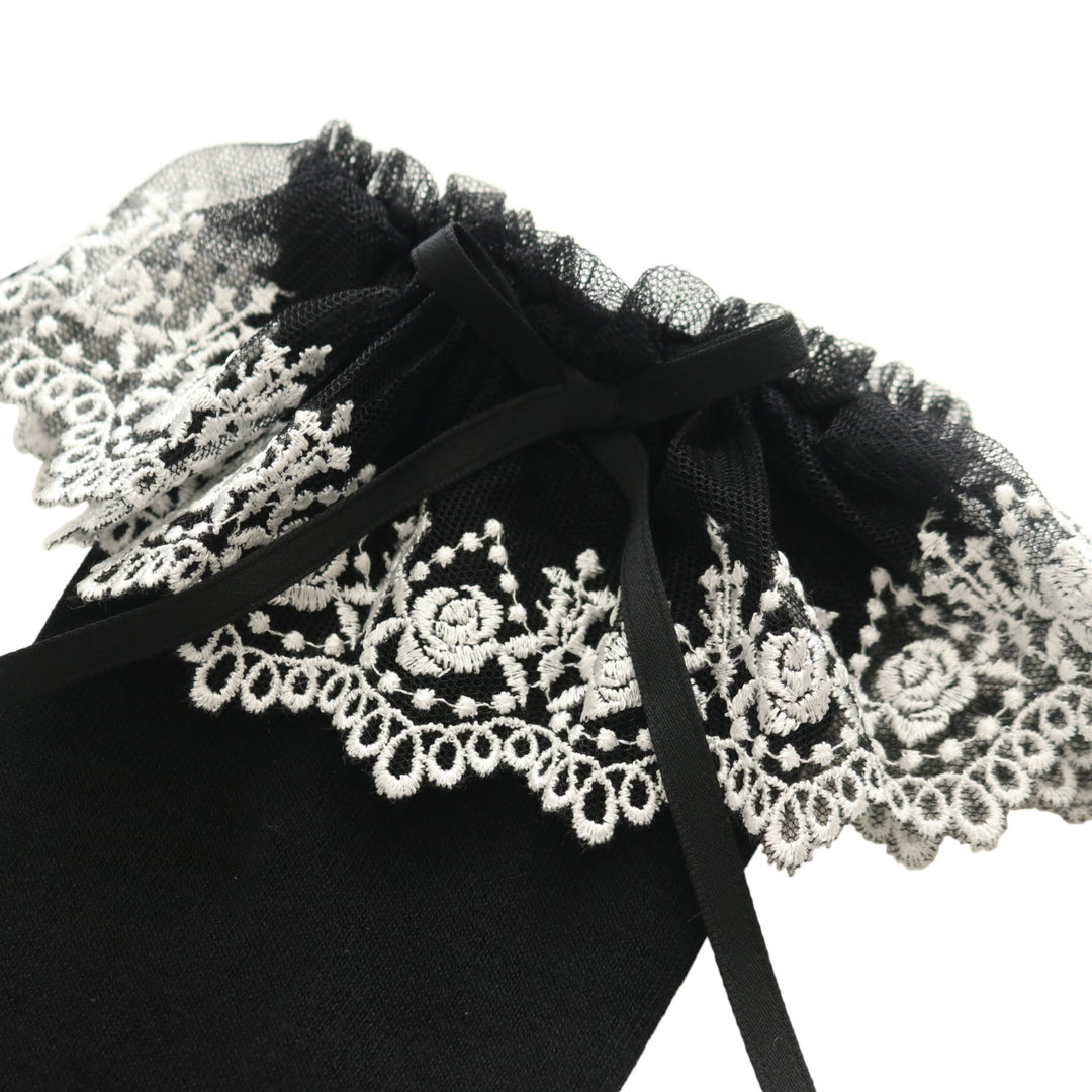 Moitieレースリボンオーバニー Moitieレースリボンオーバニー クロスアーチレースリボン