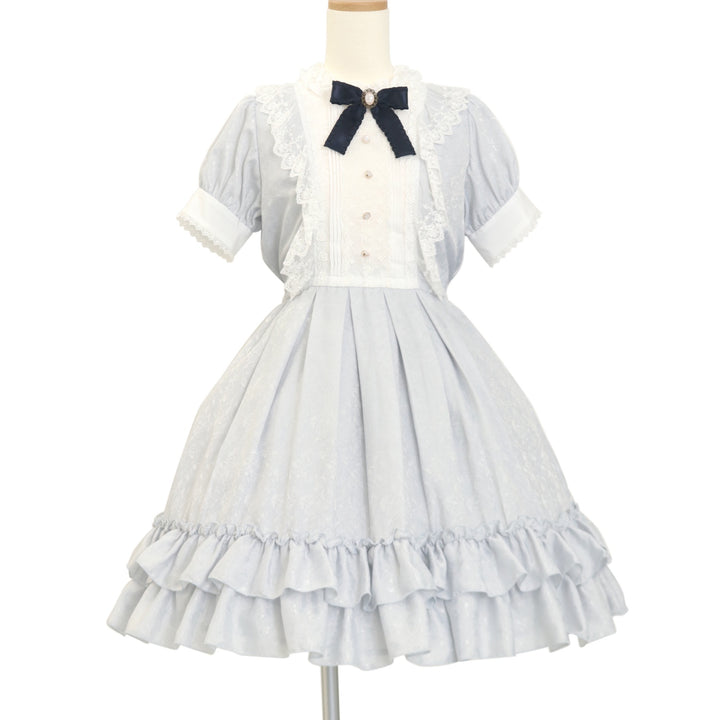 Rose Jacquard Short Sleeve OP | Pina sweetcollection | Wunderwelt
