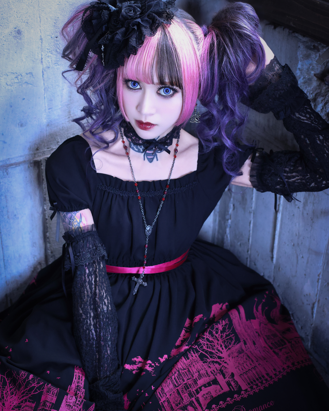 Rose fence Arm Cover | Moi-même-Moitié | Wunderwelt Fleur - Online