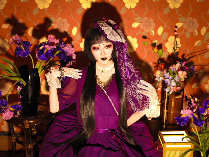 Wisteria Graceカシュクールロングワンピース | Moi-même-Moitié