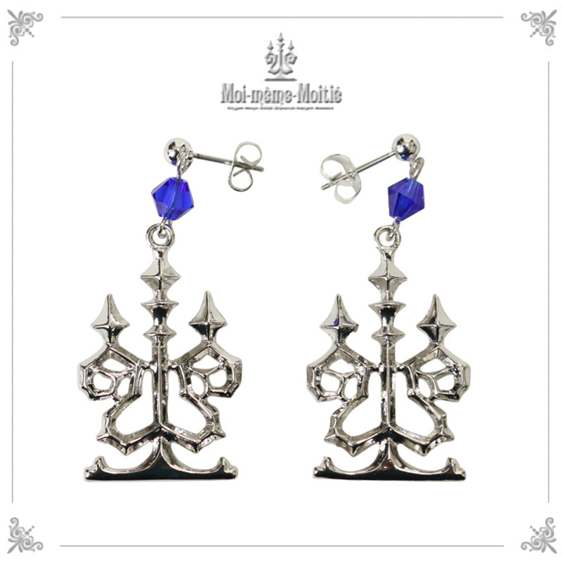 再入荷】燭台クリスタルピアス【クーポン対象外】 | Moi-même-Moitié 