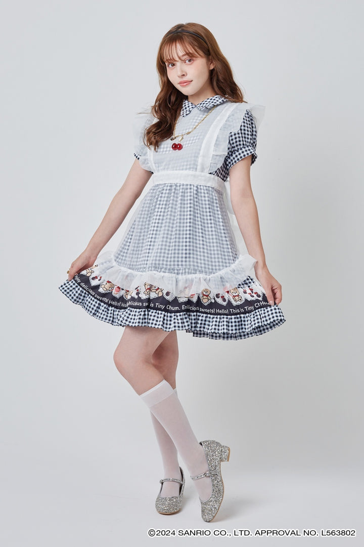希少 美品 完売 WREAZOO リーズー エプロン ワンピース フラミンゴ 希少 美品 完売 WREAZOO リーズー エプロン ワンピース フラミンゴ
