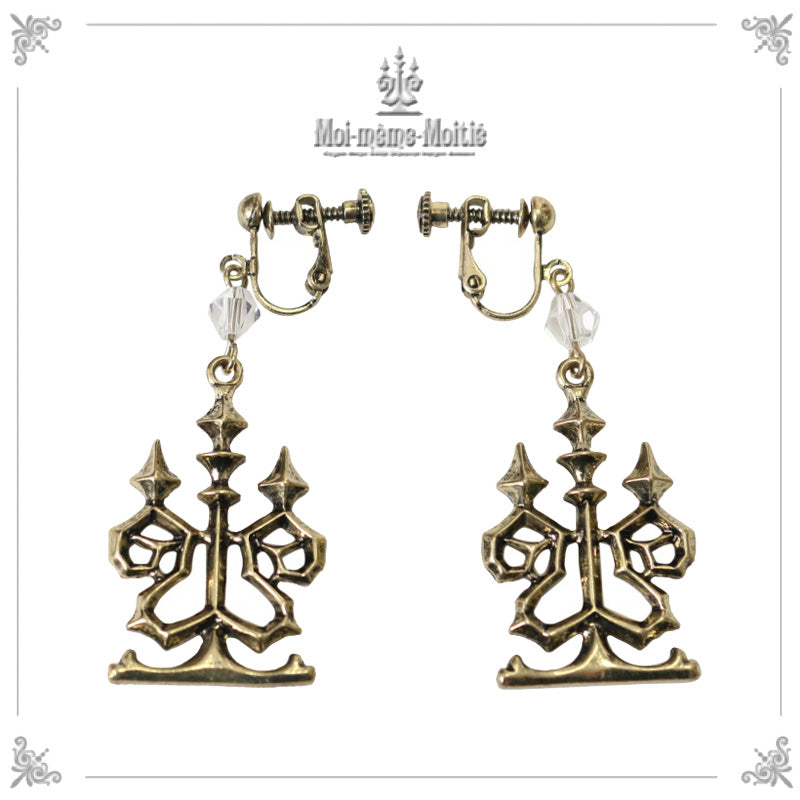 Crystal Candelabra Earrings | Moi-même-Moitié | Wunderwelt Fleur
