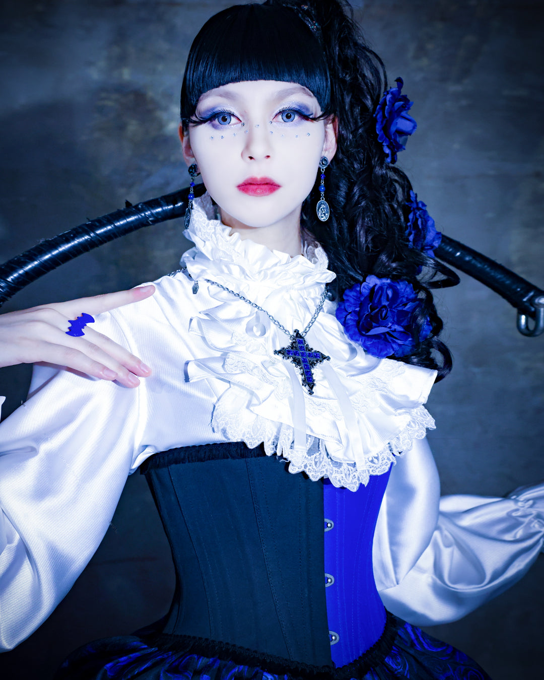 バイカラーショートコルセット | Moi-même-Moitié | ロリータ ゴスロリ