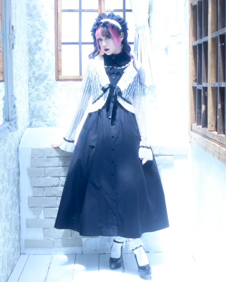 ストレッチレースボレロ | Moi-même-Moitié | ロリータ ゴスロリ ストレッチレースボレロ | Moi-même-Moitié | ロリータ ゴスロリ