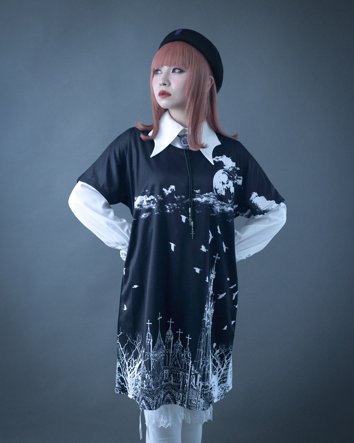 サイレントムーンAラインワンピース | Moi-même-Moitié | ロリータ