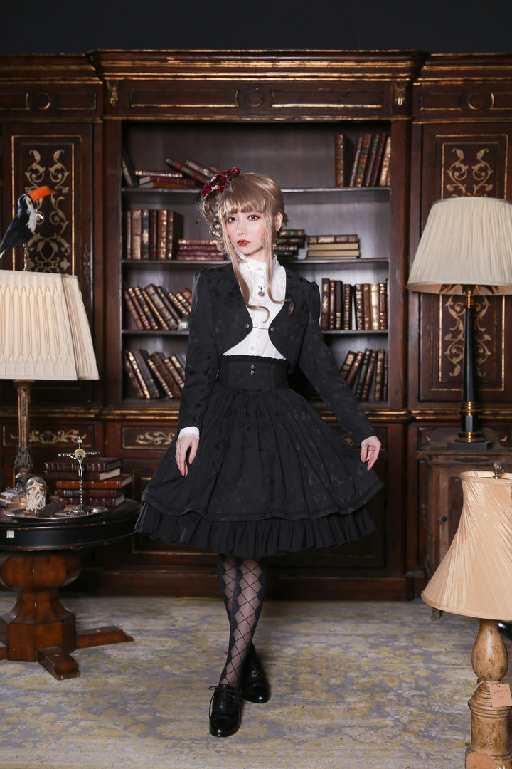 Gemini」Hem Frill Corset style Skirt | AmaStacia | Wunderwelt