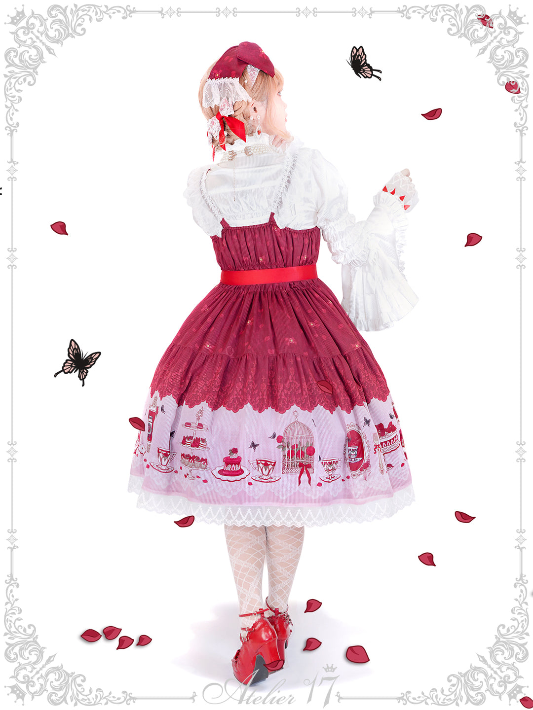 アフタヌーンティータイム』春の紅茶 ジャンパースカート | Atelier 17