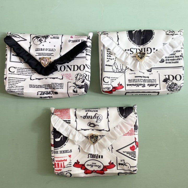 LOVE LETTER POUCH（ラブレターポーチ） | RoseMarie seoir | ロリータ 