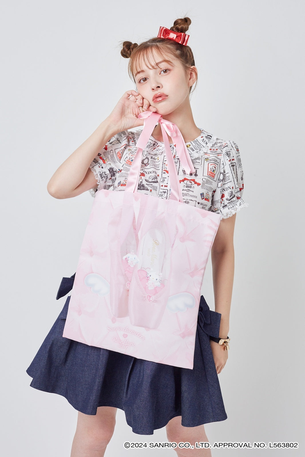 Sanrio characters×RoseMarie seoir】エチュードバレエバッグ 