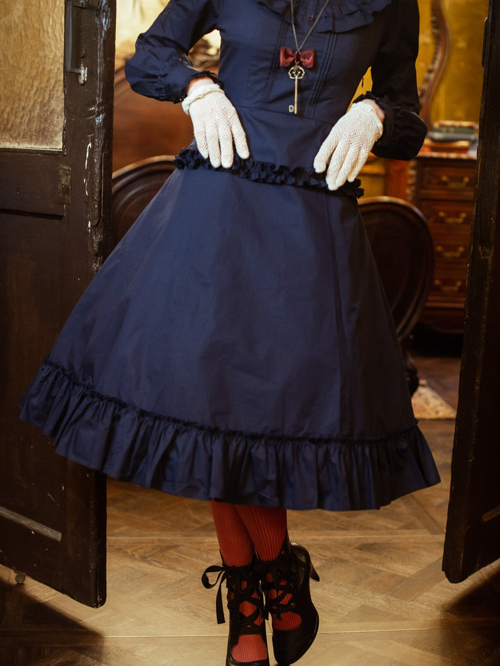 ピンタックノーブルコートドレスとノーブルリボンマントのご紹介 : Victorian maiden Press Room