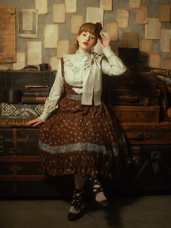 Victorian Maiden エプロンビスチェ　ブラウンローズ お取寄せ】レイラエプロンドレス | Victorian maiden | ロリータ