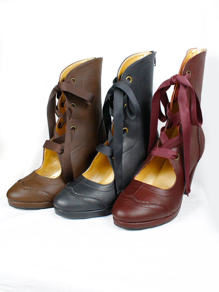 Victorian short boots | Victorian maiden | Wunderwelt Fleur