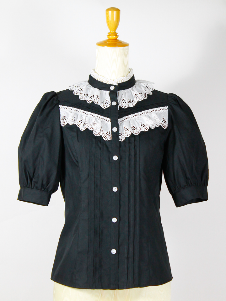 コットンレースフリルブラウス | Victorian maiden | ロリータ