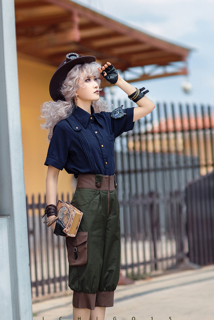 Adventurer*Short-sleeve Blouse | ICHIGO15 | Wunderwelt Fleur Adventurer*Short-sleeve Blouse | ICHIGO15 | Wunderwelt Fleur