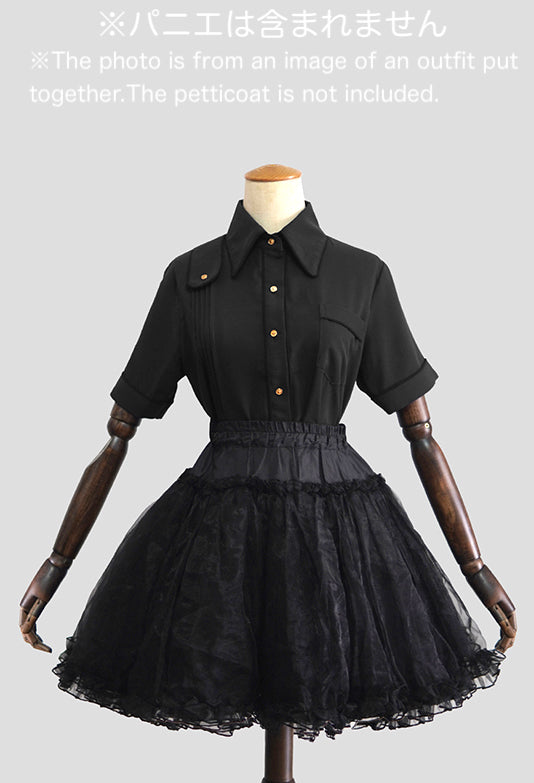 Frozen Queen ドレスブラウス(黒)PIRATES