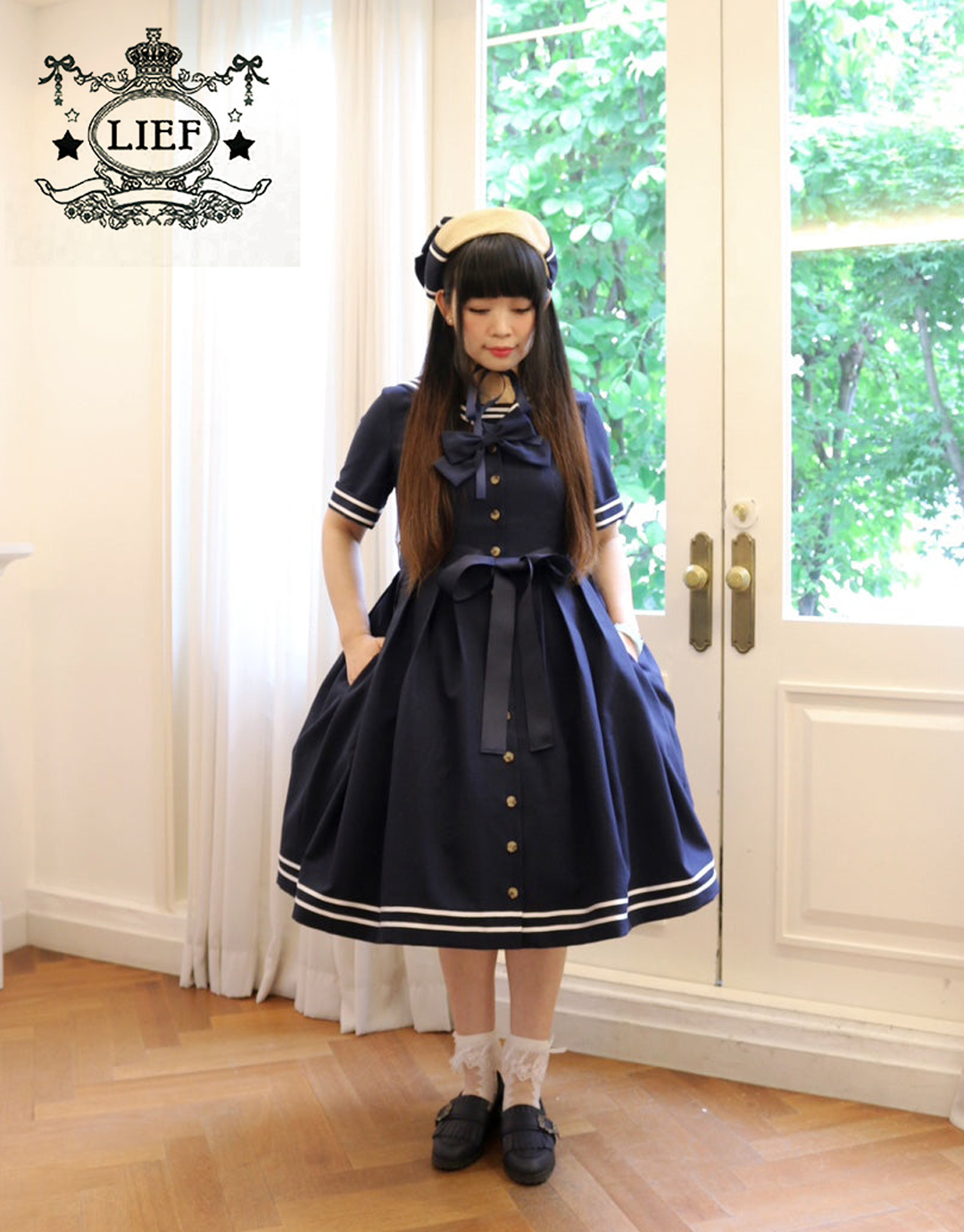 超美品　Escore黒礼服　W セーラーシリーズ OP | LIEF | ロリータ ゴスロリ ゴシック