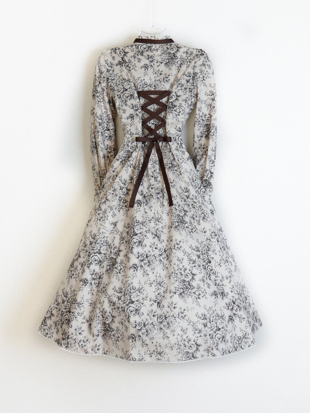 ルイーズクラシカルドールドレス（トワルドロココブーケ柄