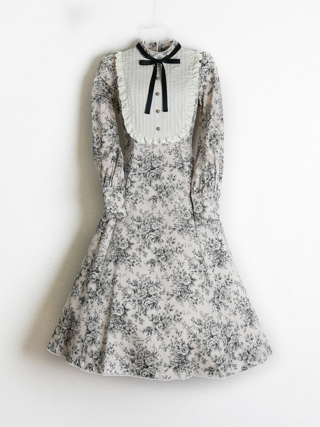 ルイーズクラシカルドールドレス（トワルドロココブーケ柄