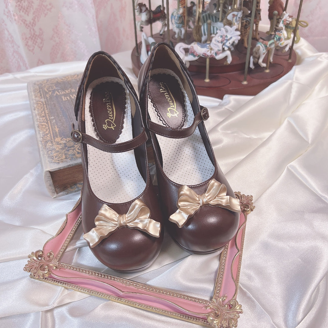 Q400 アンティークリボンパンプス【クーポン対象外】 | Queen Bee