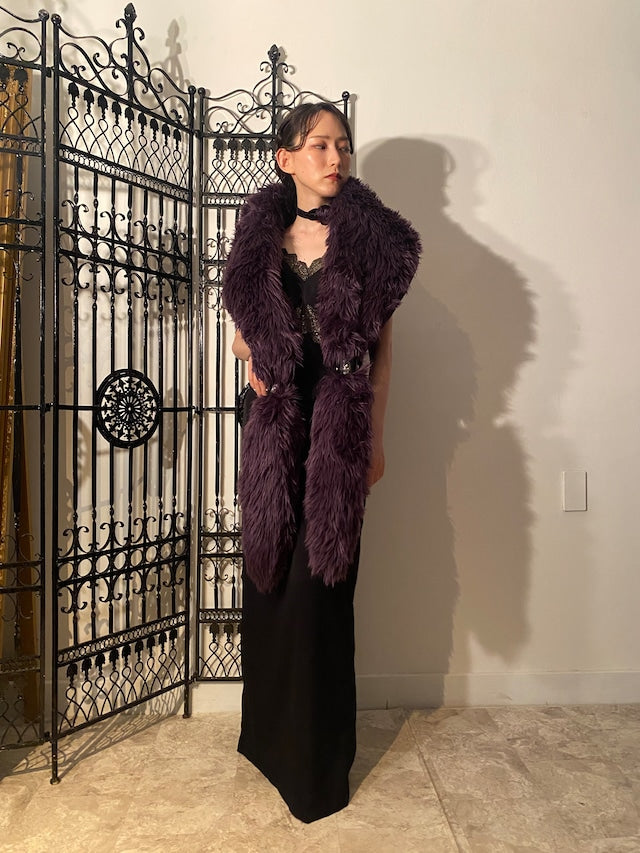 Fur Shawl | Medenius | Wunderwelt Fleur - Online Boutique for
